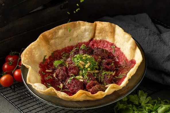 كباب بالكرز من مطعم كيوان