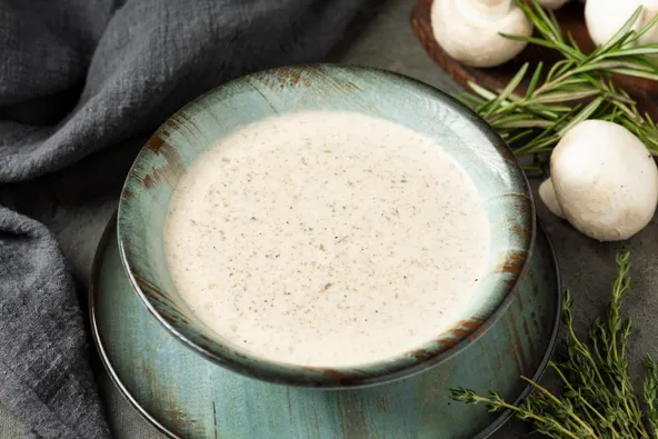 شوربة الفطر البلدي